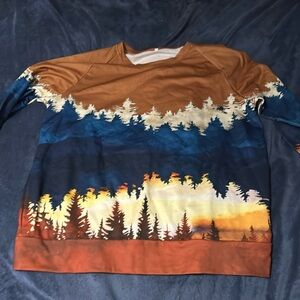 Lightweight sweater shirt new without tags